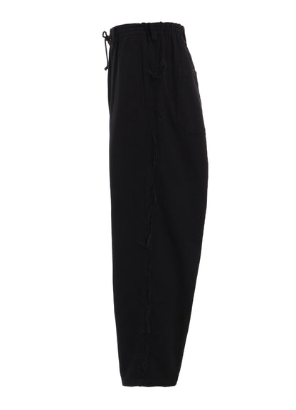 COTTON DRILL CUT-OUT SAROUEL PANTS