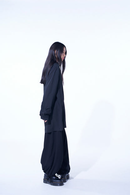 CREPE de CHINE BALLOON PANTS
