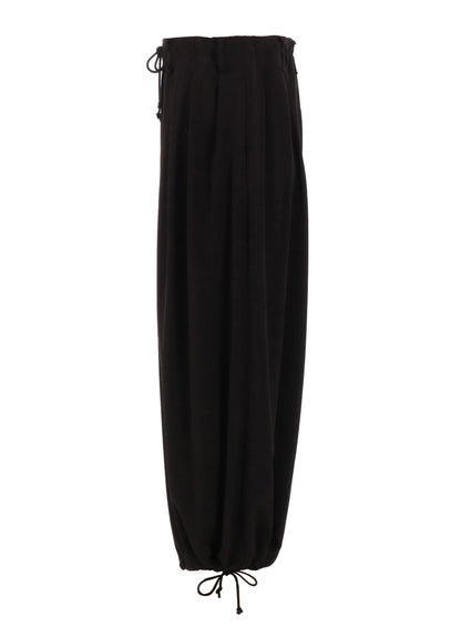 CREPE de CHINE BALLOON PANTS