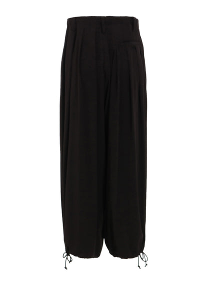 CREPE de CHINE BALLOON PANTS
