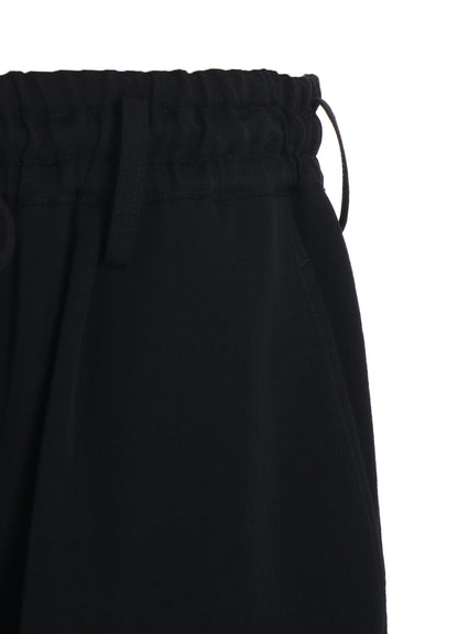 WASHER WOOL GABARDINE SARUEL CARGO SHORTS