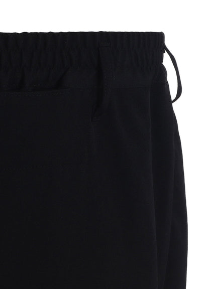 WASHER WOOL GABARDINE WRAP PANTS