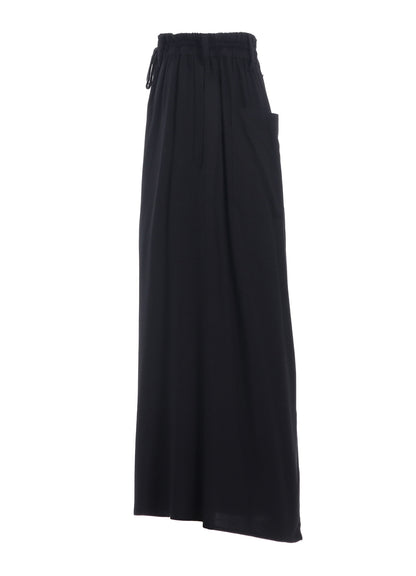 RAYON TWILL LAYERED PANTS