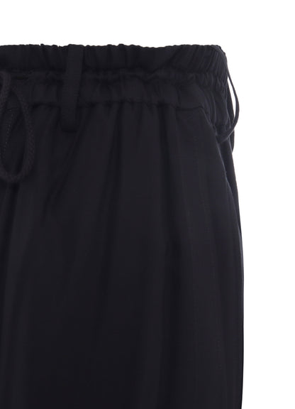 RAYON TWILL LAYERED PANTS