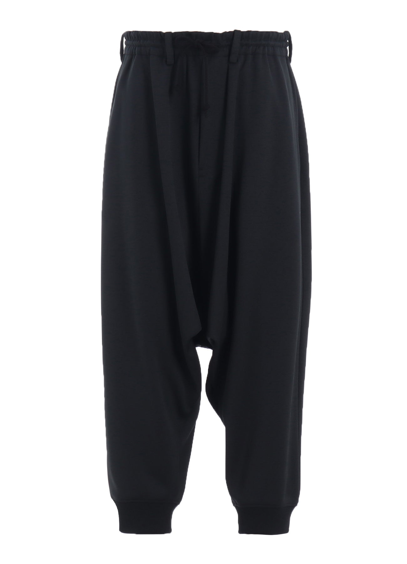 PE/SMOOTH JERSEY RIBBED HEMS BALLOON SARUEL PANTS