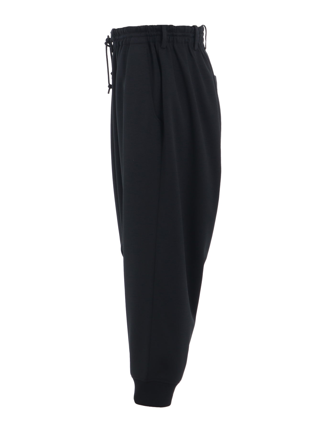 PE/SMOOTH JERSEY RIBBED HEMS BALLOON SARUEL PANTS