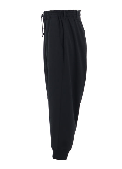 PE/SMOOTH JERSEY RIBBED HEMS BALLOON SARUEL PANTS