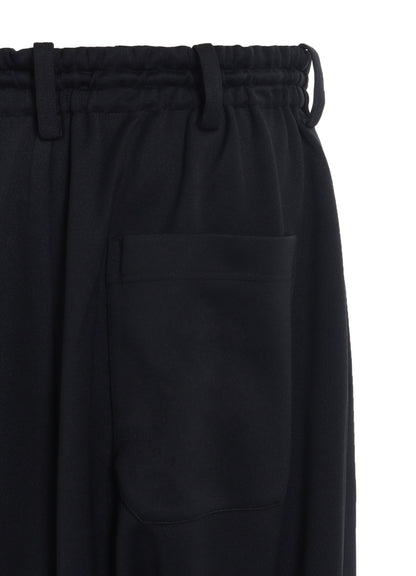 PE/SMOOTH JERSEY RIBBED HEMS BALLOON SARUEL PANTS