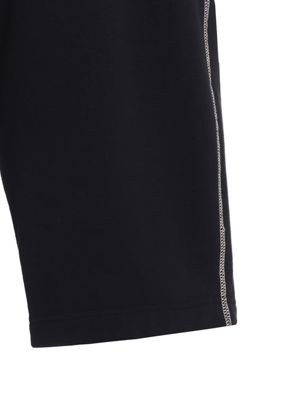 FRENCH TERRY RANDOM STITCH WIDE PANTS