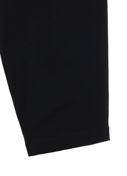 WASHER WOOL GABARDINE WAIST-STRING POCKET PANTS