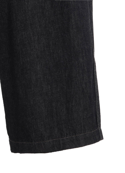 7oz TWO-TONE DENIM 5POCKET WIDE PANTS