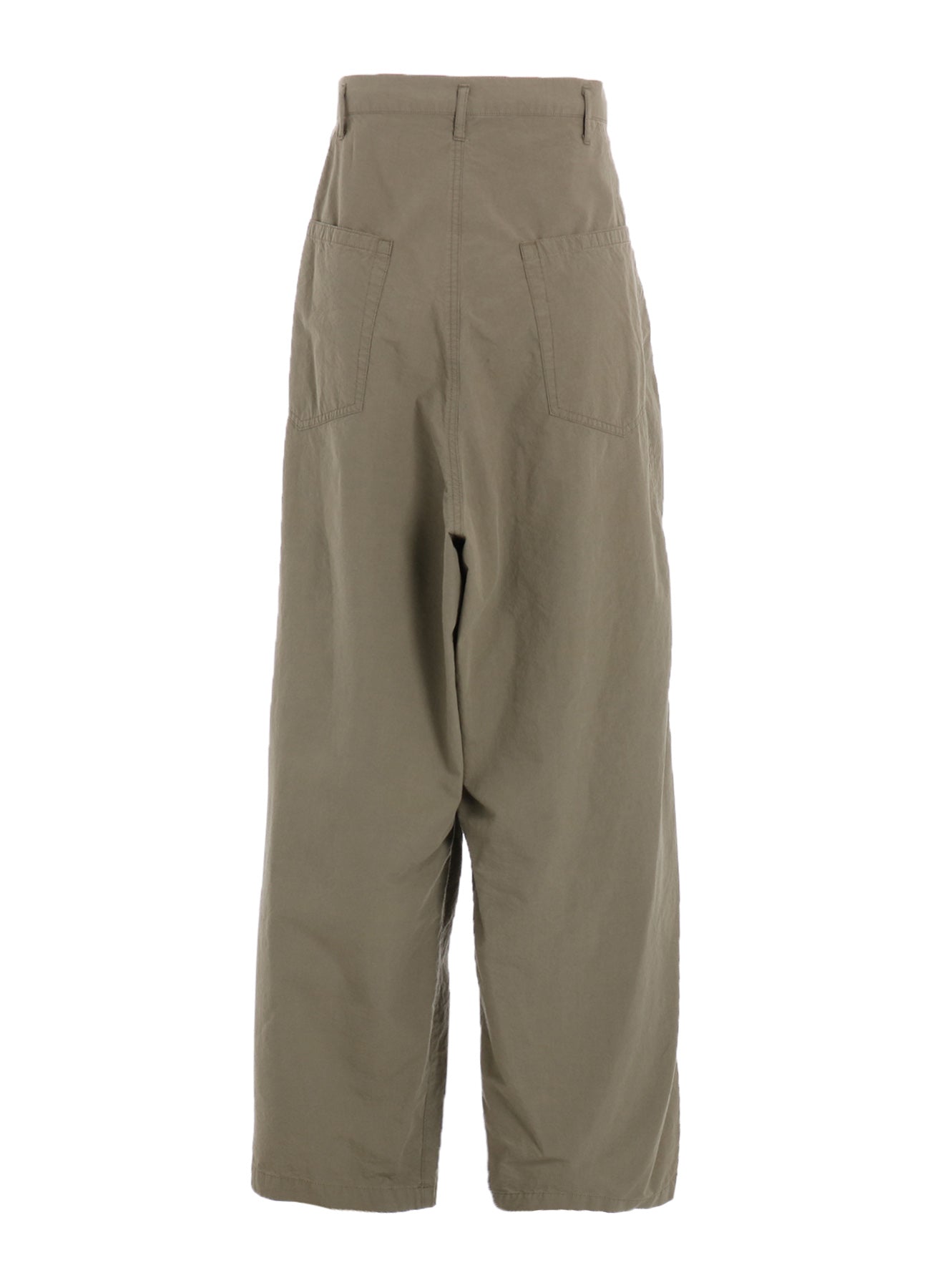 BRUSHED WASHER FINISH BROAD 5POCKET WIDE PANTS