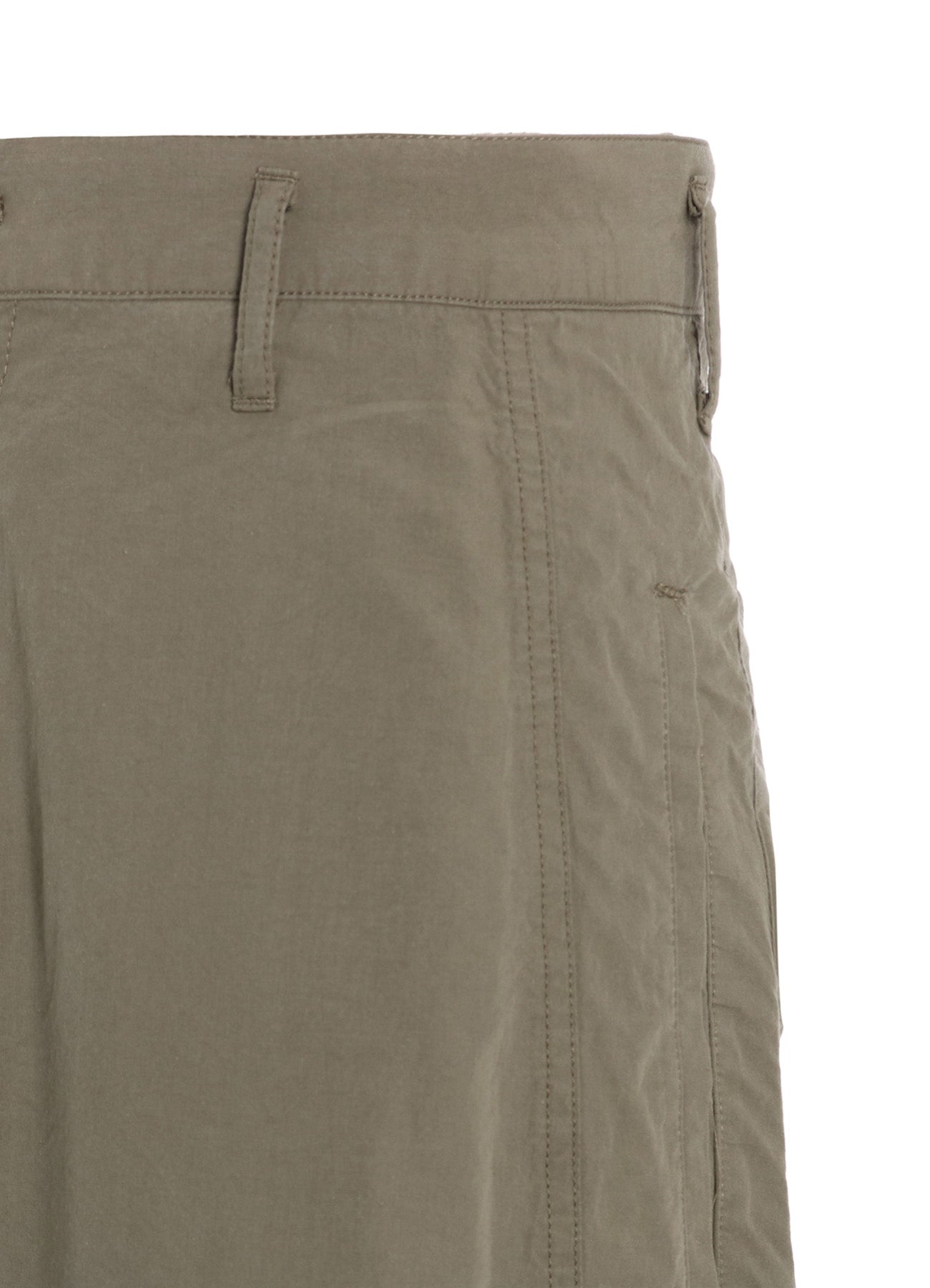 BRUSHED WASHER FINISH BROAD 5POCKET WIDE PANTS