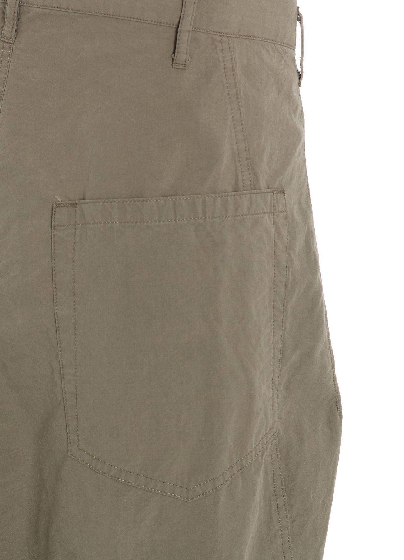 BRUSHED WASHER FINISH BROAD 5POCKET WIDE PANTS