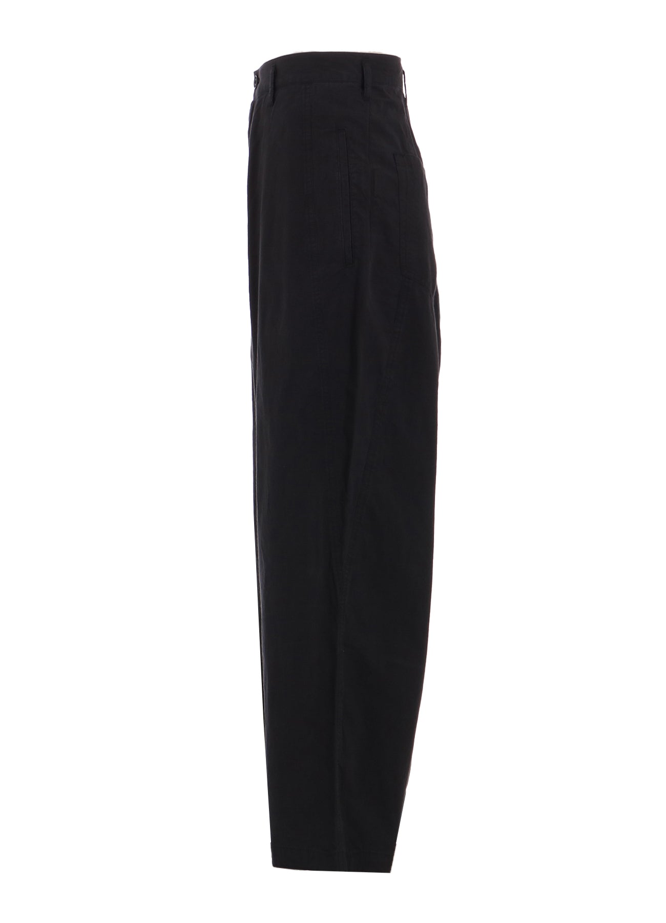BRUSHED WASHER FINISH BROAD 5POCKET WIDE PANTS