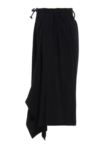 SOFT JERSEYDRAPED WIde SHORTS