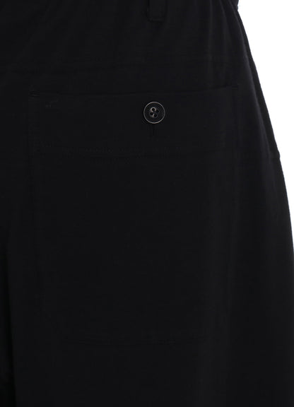 SOFT JERSEYDRAPED WIde SHORTS