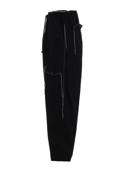 COTTON TWILL COLOR STITCHING WORK PANT