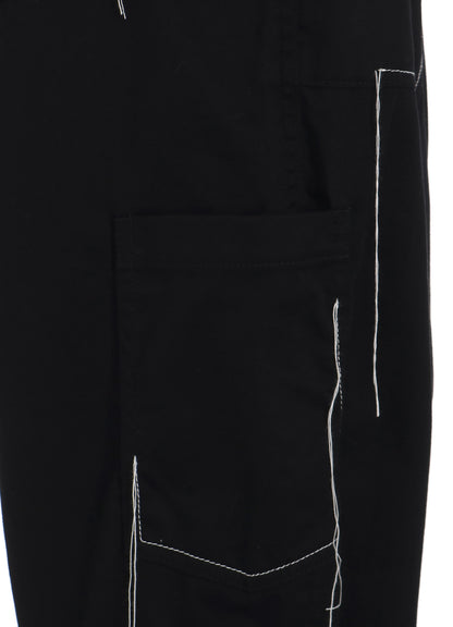 COTTON TWILL COLOR STITCHING WORK PANT