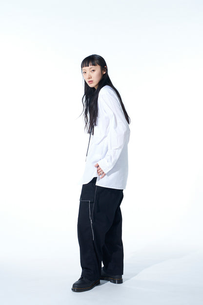 COTTON TWILL COLOR STITCHING WORK PANT