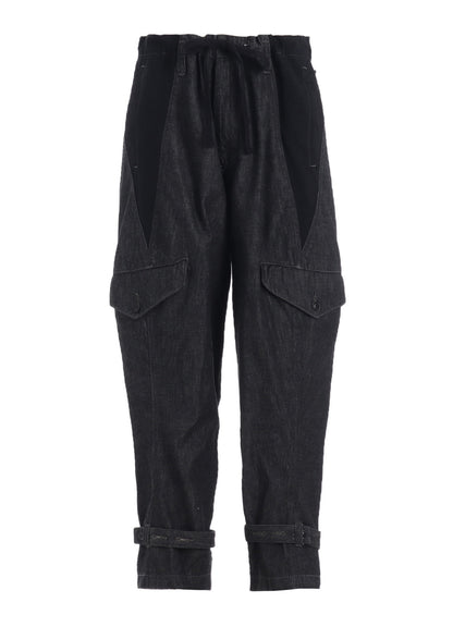 7oz TWO-TONE DENIM M-59 CARGO PANTS