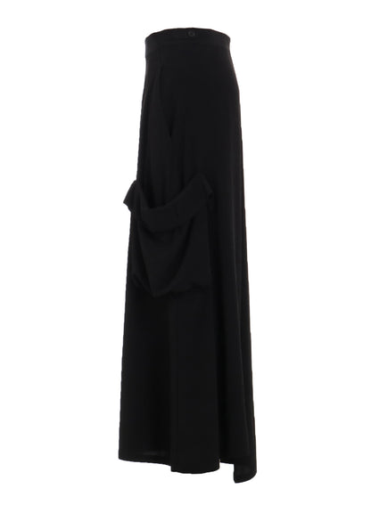 CREPE de CHINE POCKET SKIRT