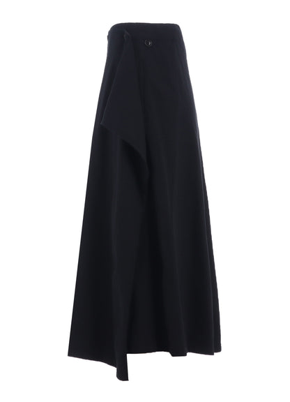CLASSIC JERSEY TYROLEAN EMBROIDERY WRAP SKIRT