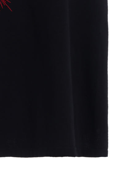 CLASSIC JERSEY TYROLEAN EMBROIDERY WRAP SKIRT
