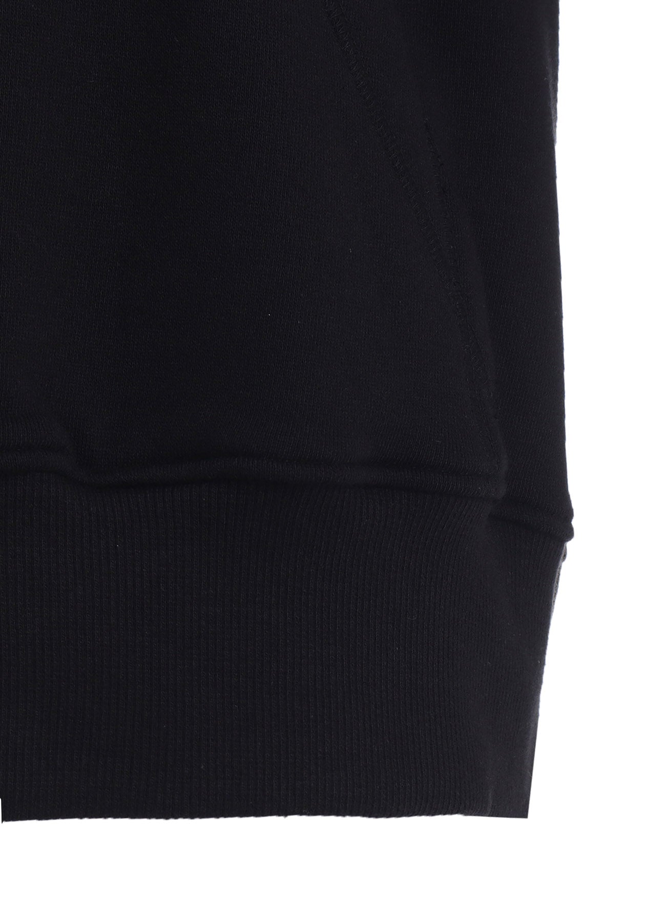 FRENCH TERRY SIDE ZIP HOODIE