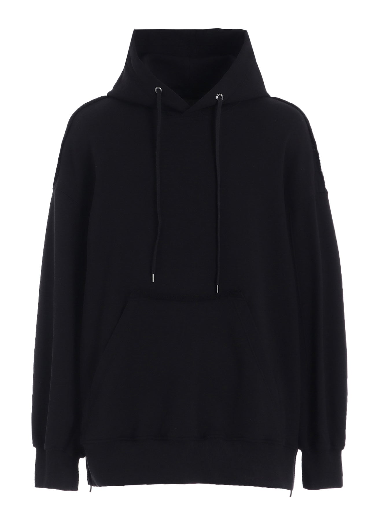 FRENCH TERRY SIDE ZIP HOODIE
