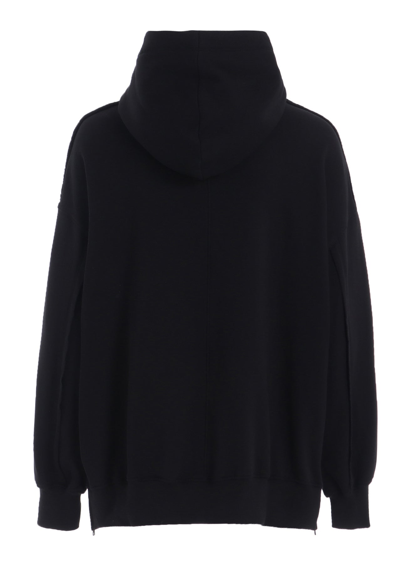 FRENCH TERRY SIDE ZIP HOODIE