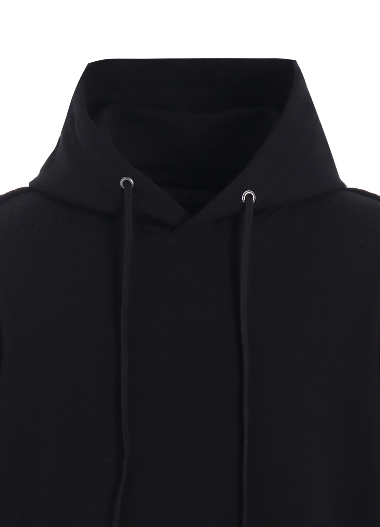 FRENCH TERRY SIDE ZIP HOODIE