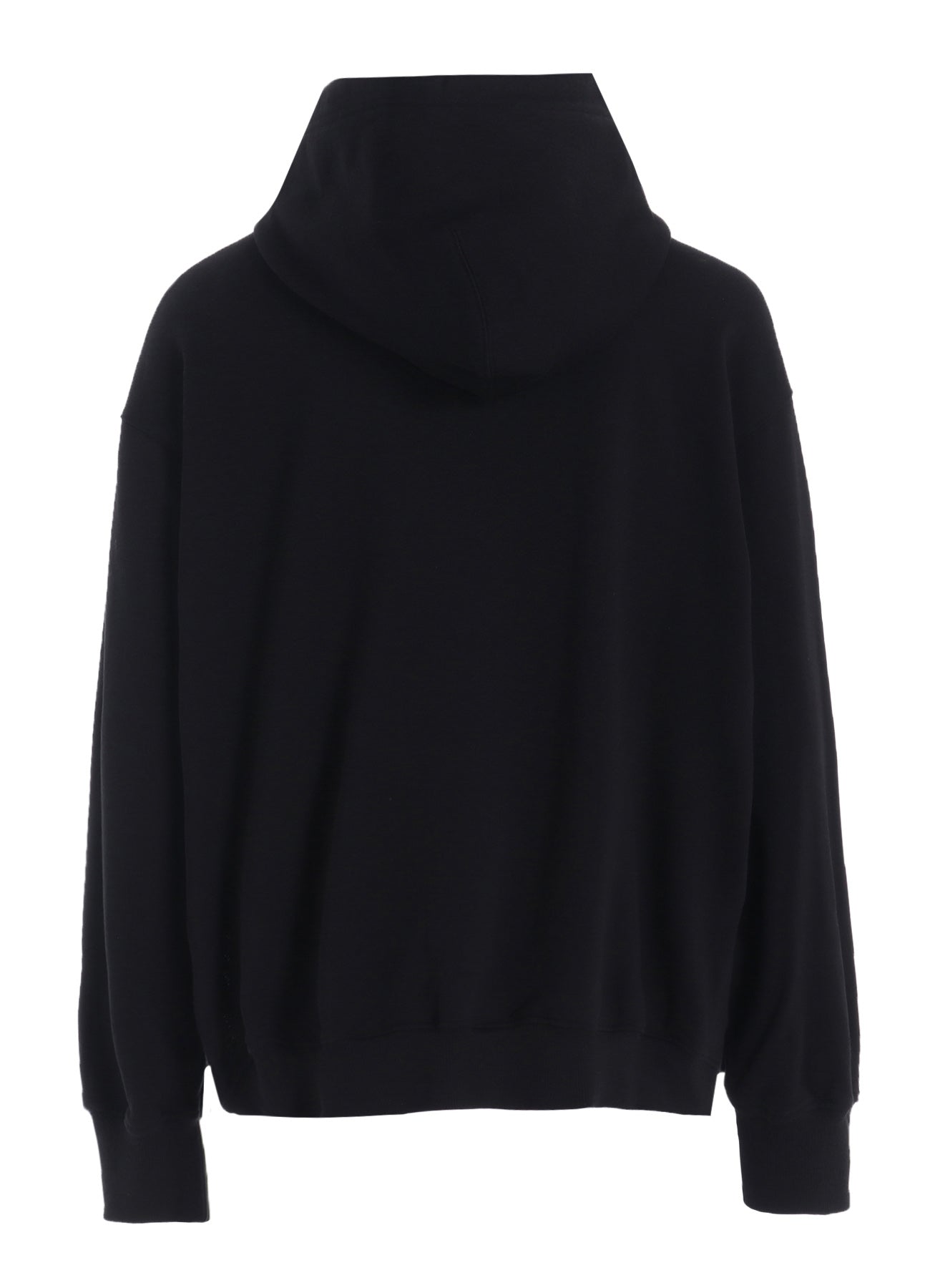 FRENCH TERRY ASYMMETRICAL ZIP-UP HOODIE