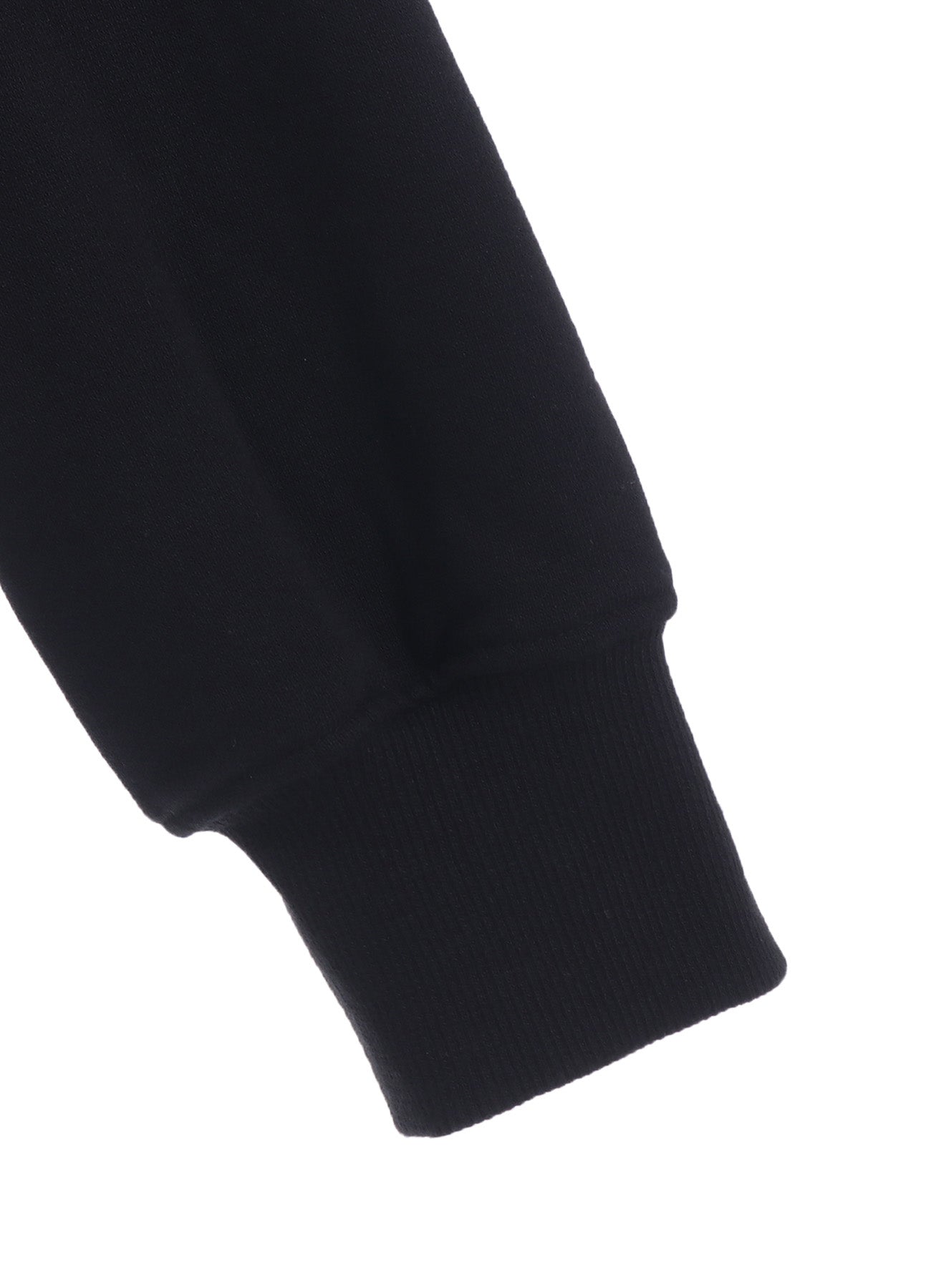 FRENCH TERRY ASYMMETRICAL ZIP-UP HOODIE