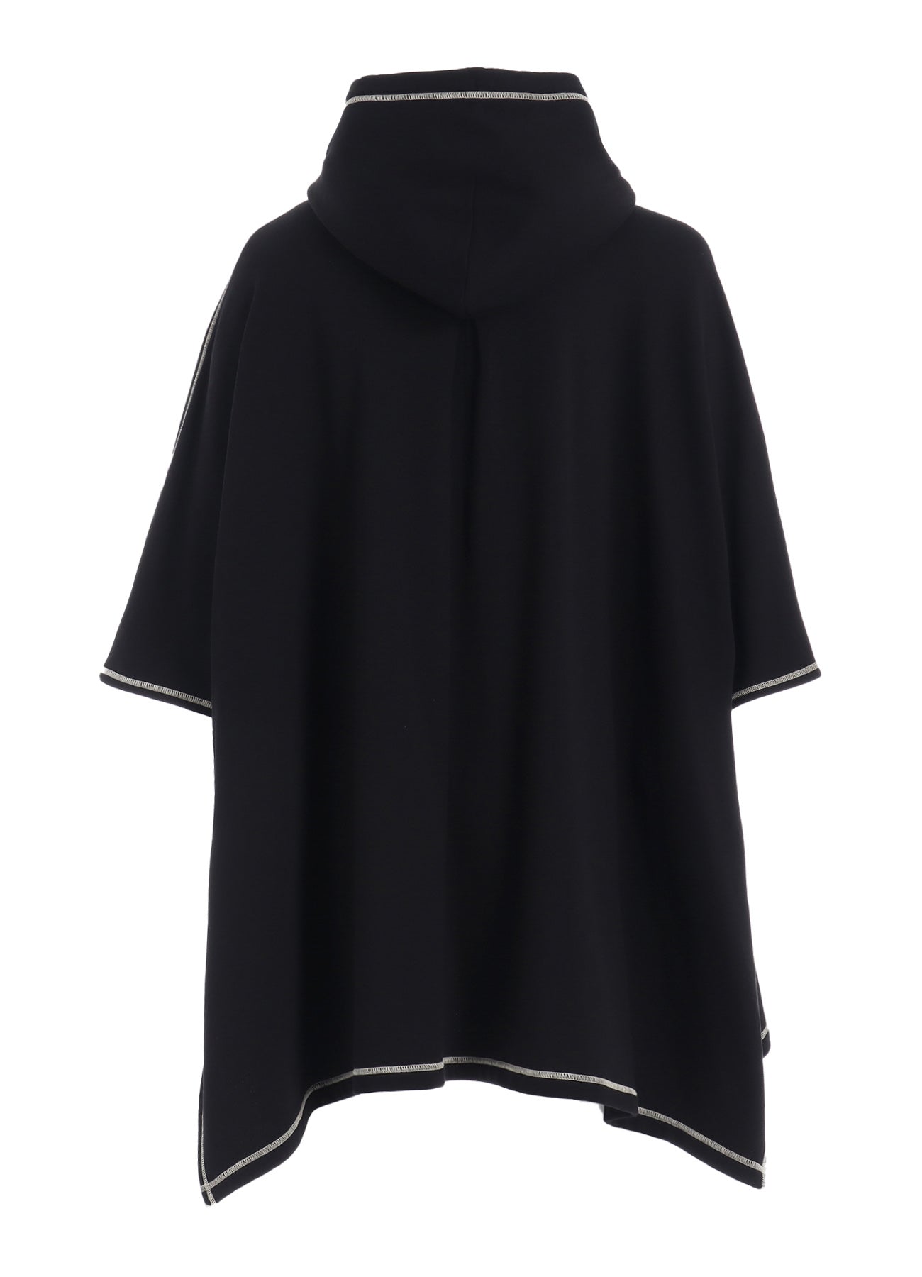 FRENCH TERRY RANDOM STITCH PONCHO