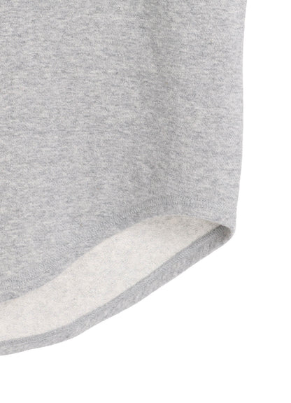 COTTON GAUZE BACK CENTER STITCH OVERSIZED RAGLAN SLEEVE T-SHIRT