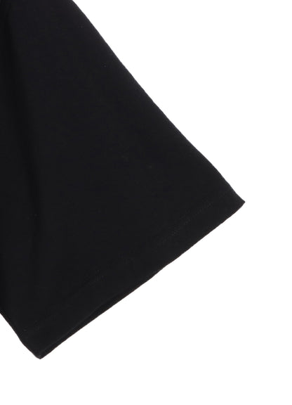 SOFT JERSEY+CREPE de CHINE POCKET T-SHIRT