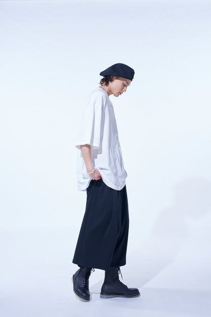 SOFT JERSEY ASYMMETRICAL SKIPPER T-SHIRT