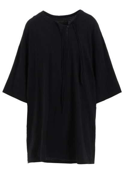 SOFT JERSEY ASYMMETRICAL SKIPPER T-SHIRT