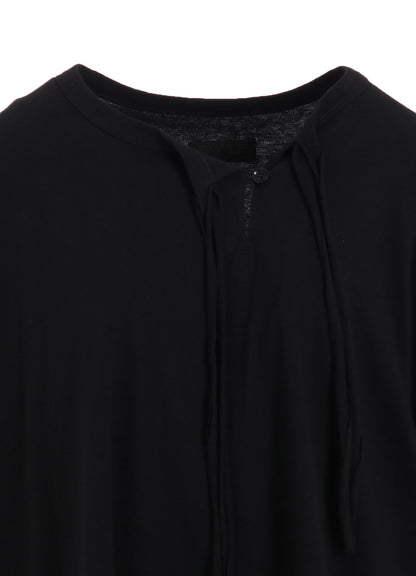 SOFT JERSEY ASYMMETRICAL SKIPPER T-SHIRT