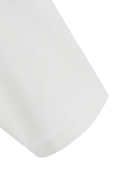 SOFT JERSEY COLOR STITCH LAYERED T-SHIRT
