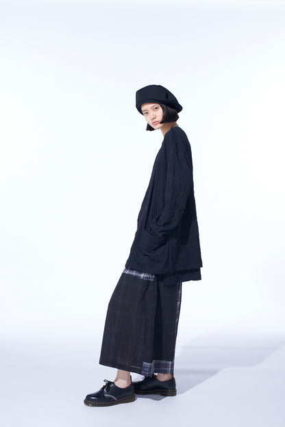 CATCH-WASHER FINISH JERSEY CARDIGAN