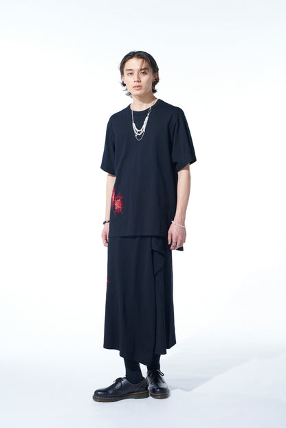 CLASSIC JERSEY TYROLEAN EMBROIDERY T-SHIRT