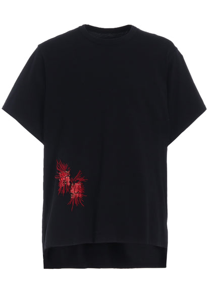 CLASSIC JERSEY TYROLEAN EMBROIDERY T-SHIRT