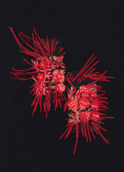 CLASSIC JERSEY TYROLEAN EMBROIDERY T-SHIRT