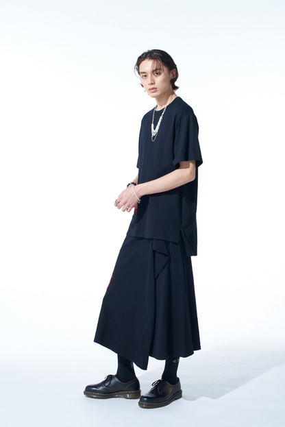 CLASSIC JERSEY TYROLEAN EMBROIDERY T-SHIRT