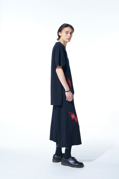 CLASSIC JERSEY TYROLEAN EMBROIDERY T-SHIRT