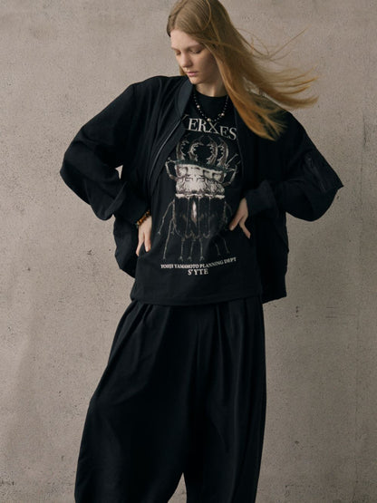 S'YTE x KOICHI IYODA ARTWORK PRINTED T-SHIRT -Xerxes-