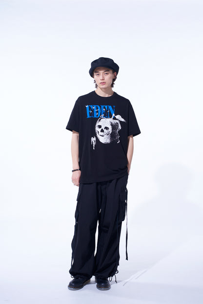 S'YTE x KOICHI IYODA ARTWORK PRINTED T-SHIRT -Eden II-