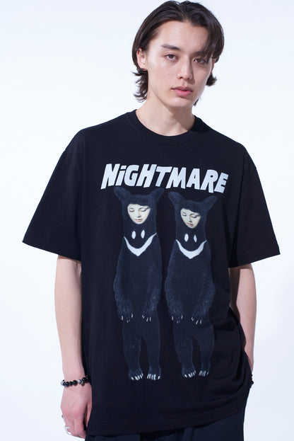 S'YTE x KOICHI IYODA ARTWORK PRINTED T-SHIRT -Nightbear-
